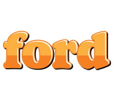 Ford orange logo