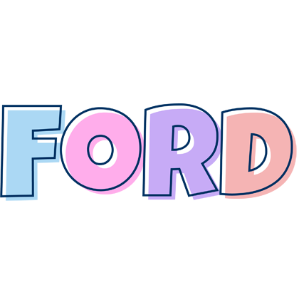 Ford pastel logo
