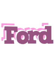 Ford relaxing logo