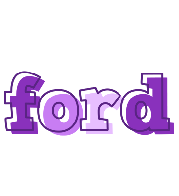 Ford sensual logo