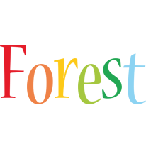 Forest birthday logo
