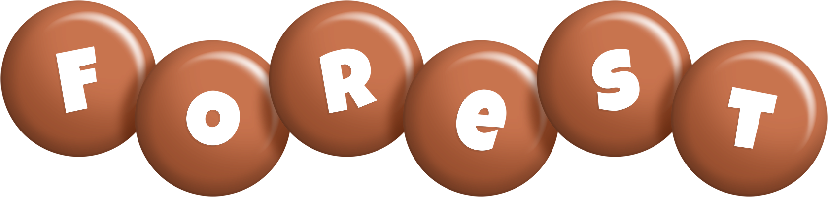 Forest candy-brown logo