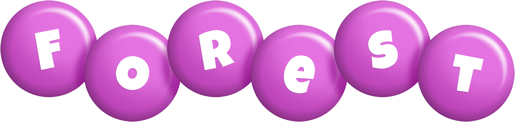 Forest candy-purple logo