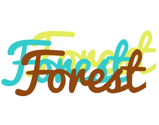 Forest cupcake logo