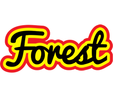 Forest flaming logo