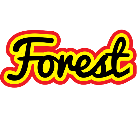 Forest flaming logo