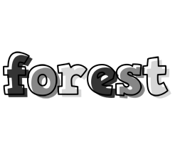 Forest night logo