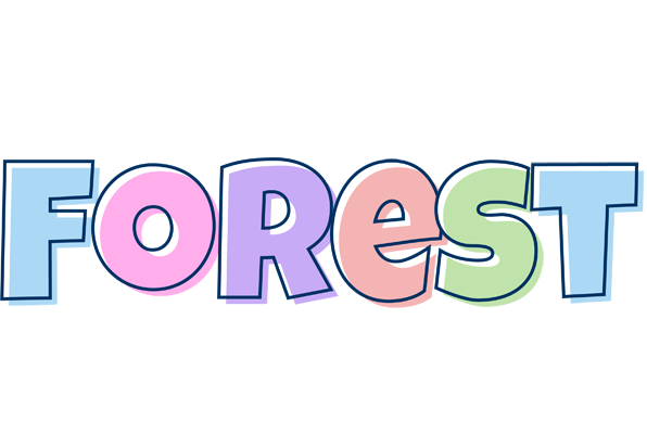 Forest pastel logo