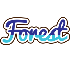 Forest raining logo