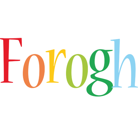 Forogh birthday logo