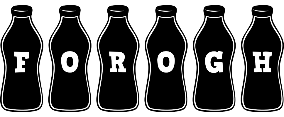 Forogh bottle logo