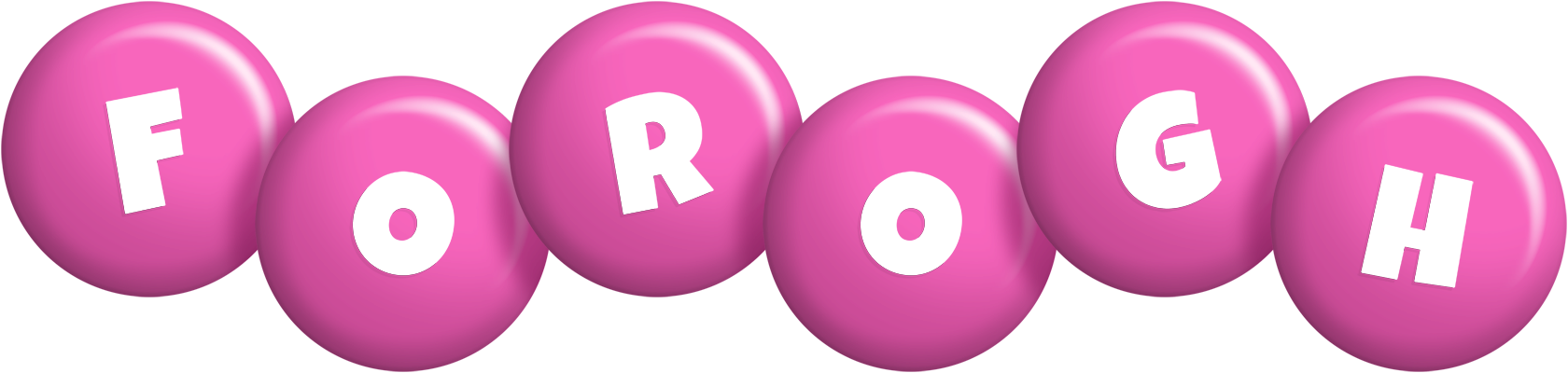 Forogh candy-pink logo