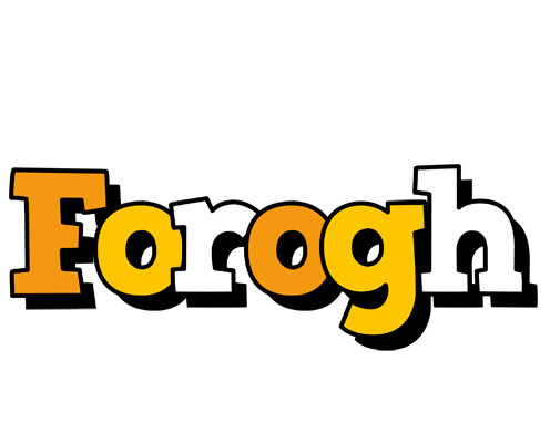 Forogh cartoon logo