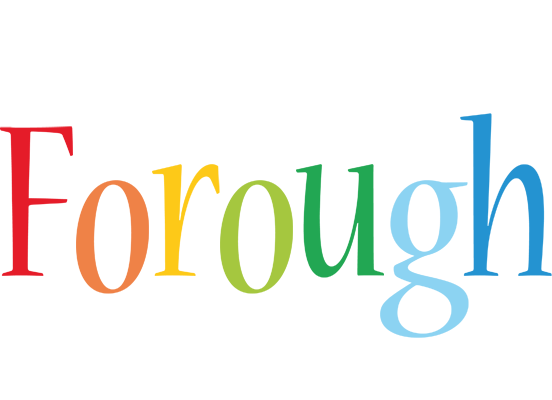 Forough birthday logo