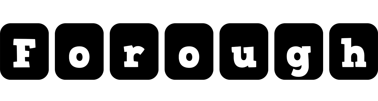 Forough box logo