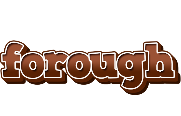 Forough brownie logo
