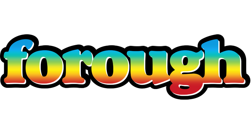 Forough color logo
