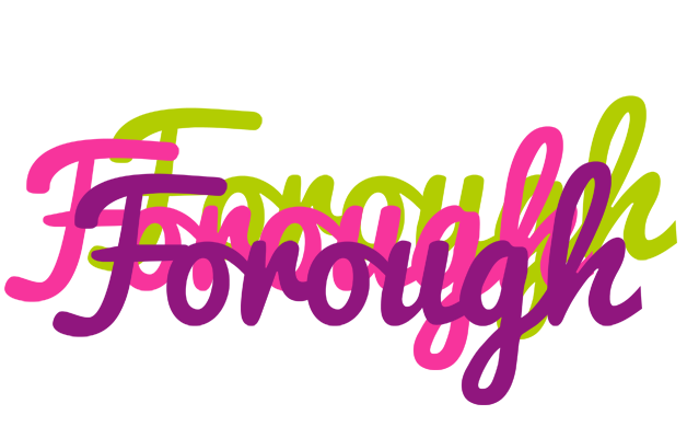 Forough flowers logo