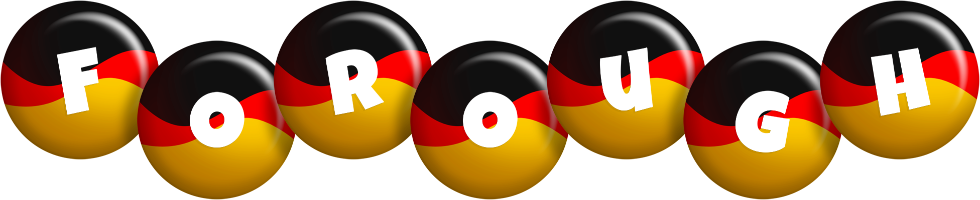 Forough german logo