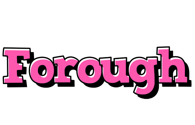 Forough girlish logo