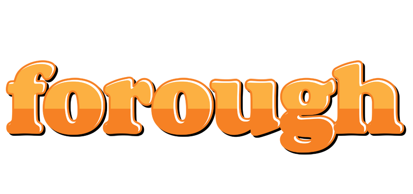 Forough orange logo