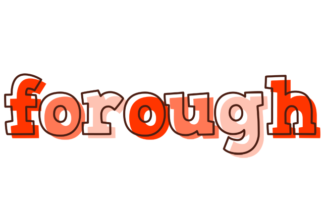 Forough paint logo