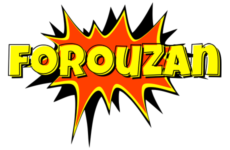 Forouzan bazinga logo