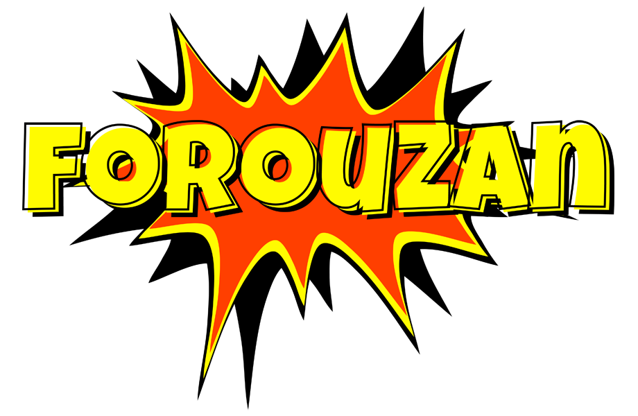 Forouzan bazinga logo