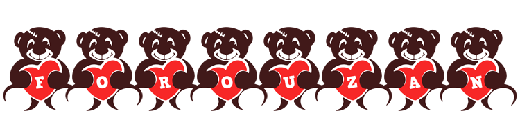 Forouzan bear logo