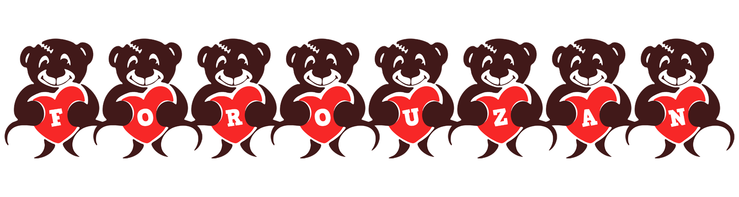 Forouzan bear logo