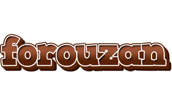 Forouzan brownie logo