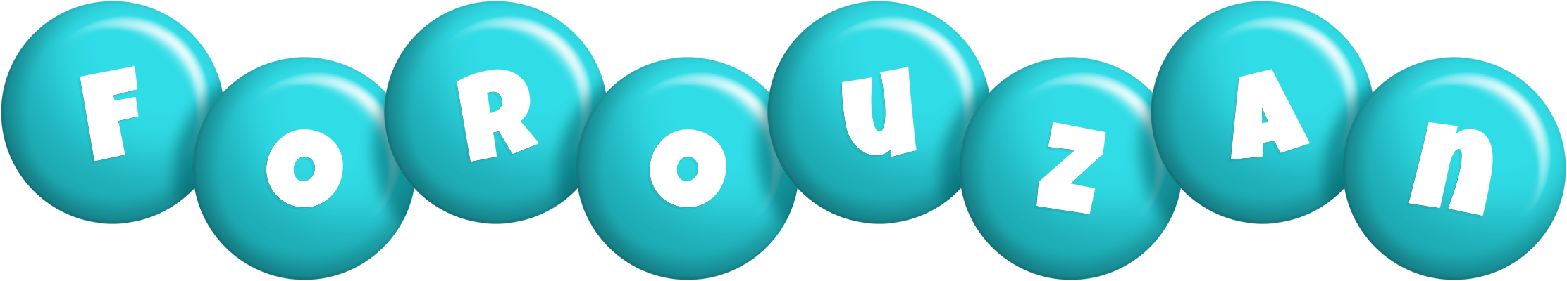 Forouzan candy-azur logo