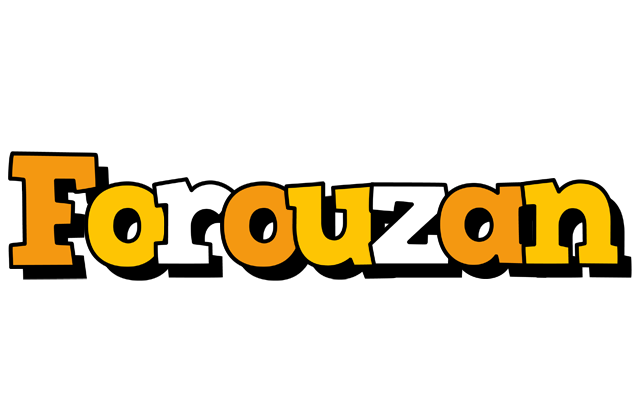 Forouzan cartoon logo