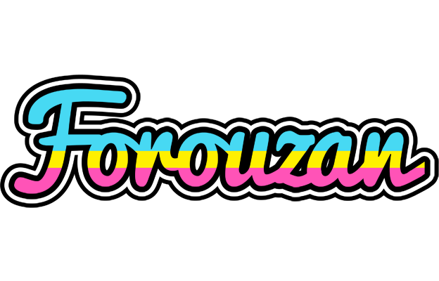 Forouzan circus logo