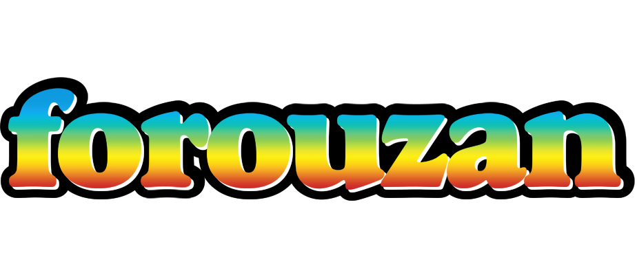 Forouzan color logo