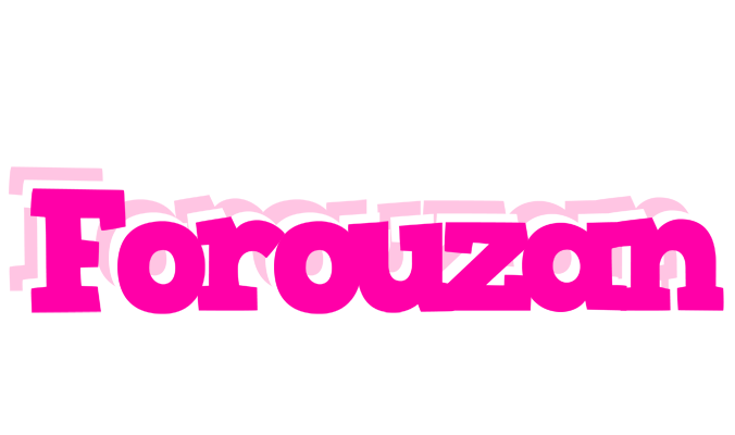 Forouzan dancing logo