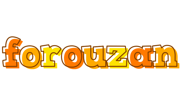Forouzan desert logo