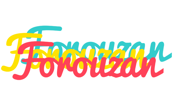 Forouzan disco logo