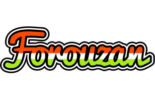 Forouzan exotic logo