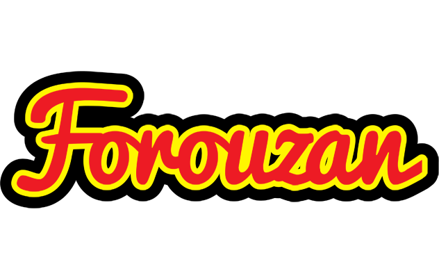 Forouzan fireman logo