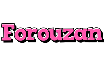 Forouzan girlish logo