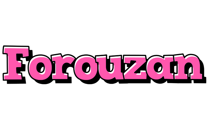 Forouzan girlish logo
