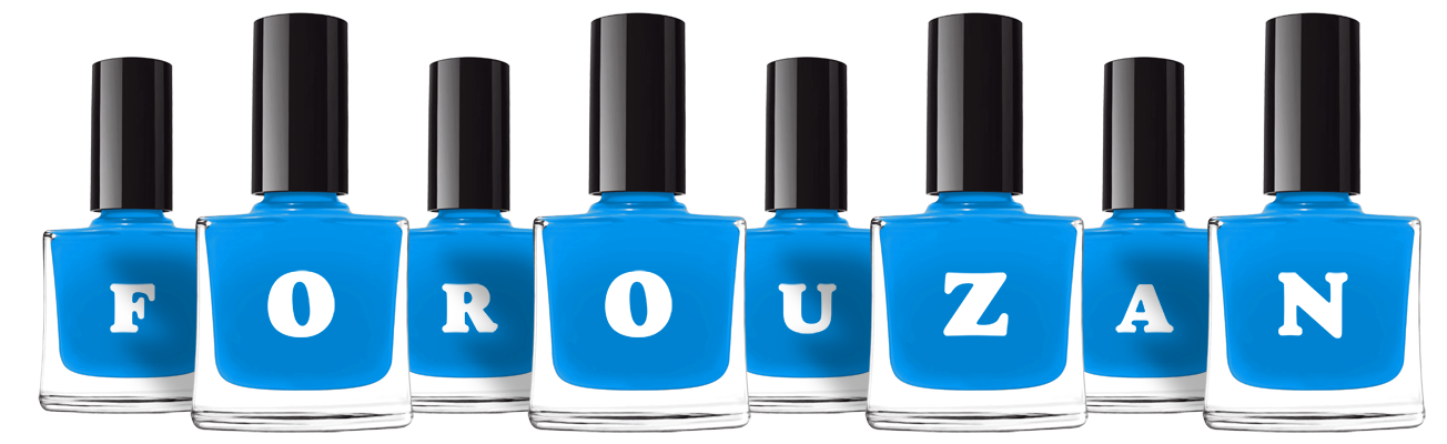 Forouzan glossy logo