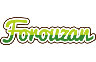 Forouzan golfing logo