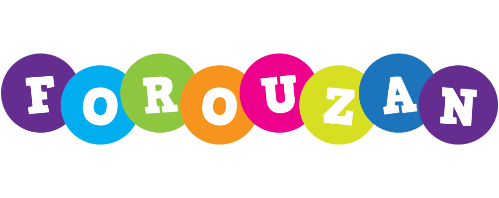 Forouzan happy logo