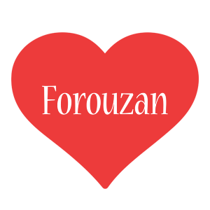 Forouzan love logo