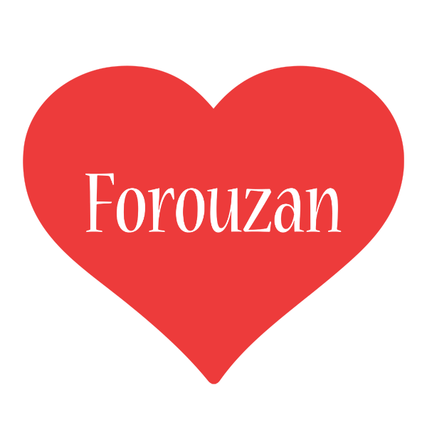Forouzan love logo