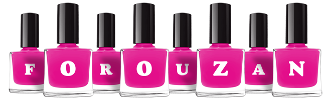 Forouzan nails logo