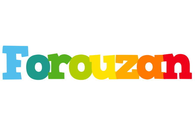 Forouzan rainbows logo