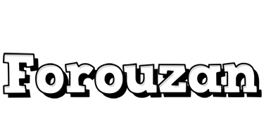 Forouzan snowing logo